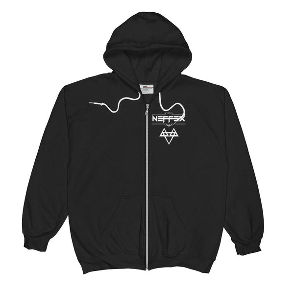 Double Logo Zip Hoodie